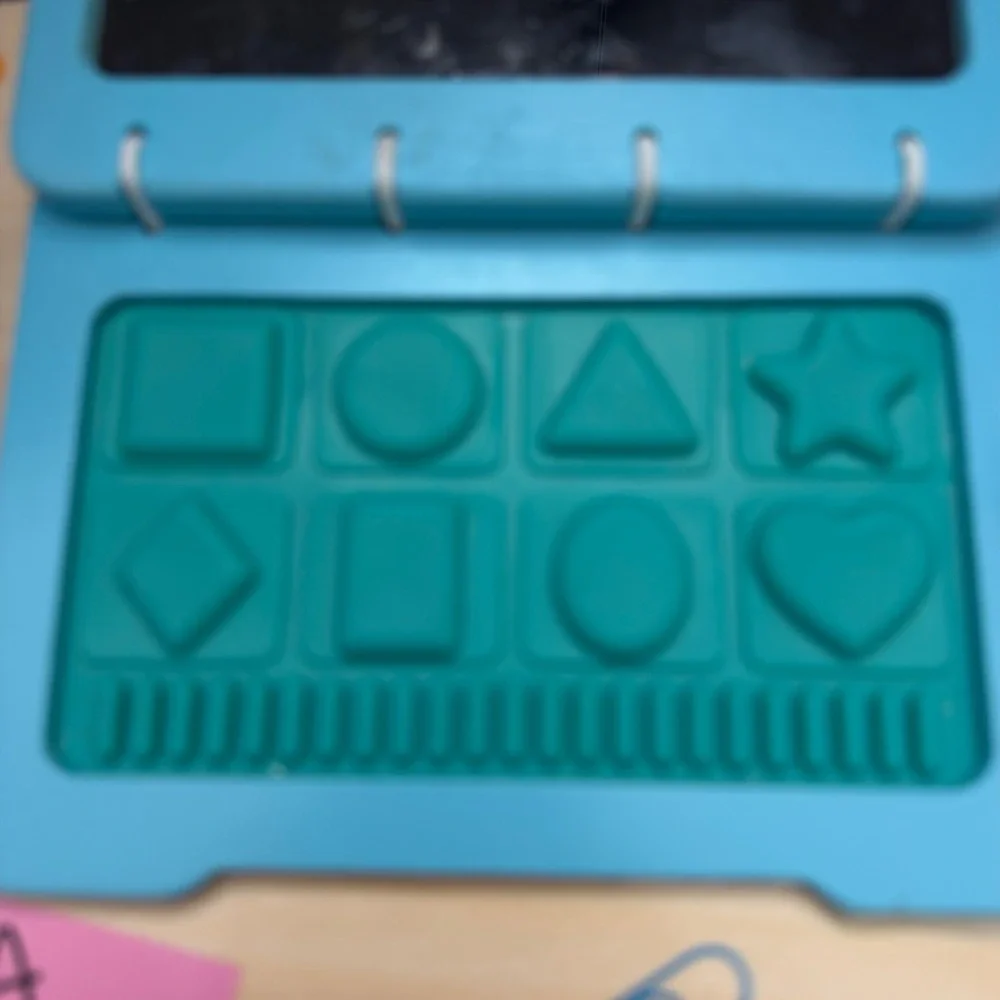 Melissa & Doug Wooden Laptop Activity Board 30753 Toddler Sensory Office Toy